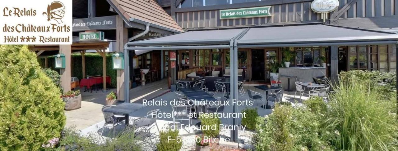 Le Relais Des Chateaux Forts Bitsch Exterior foto